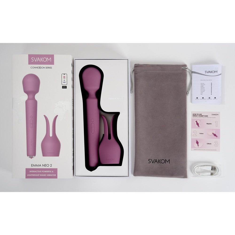 Svakom Emma Neo 2 Powerful Wand Massager with App
