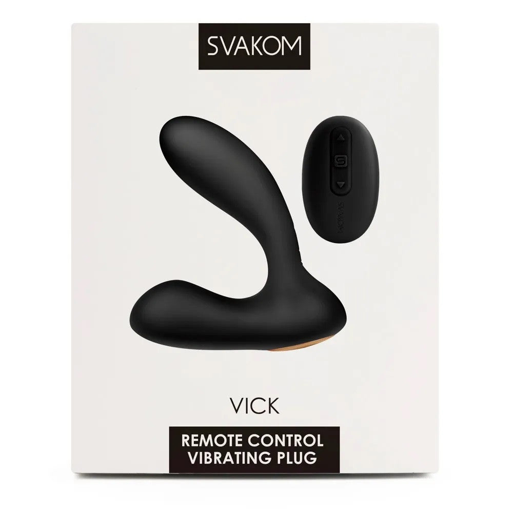 Svakom Vick Silicone Prostate Massager with Remote