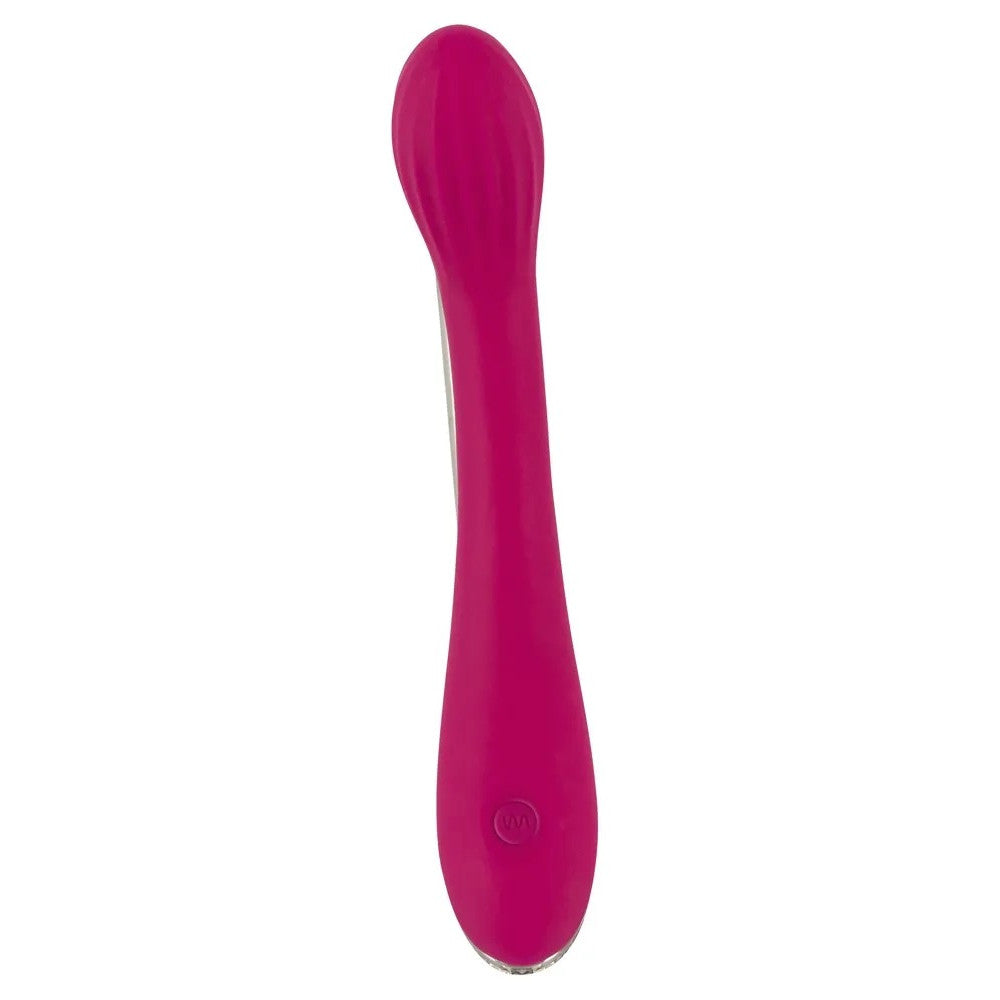 Sweet Smile G-spot Rechargeable Silicone Vibrator Pink