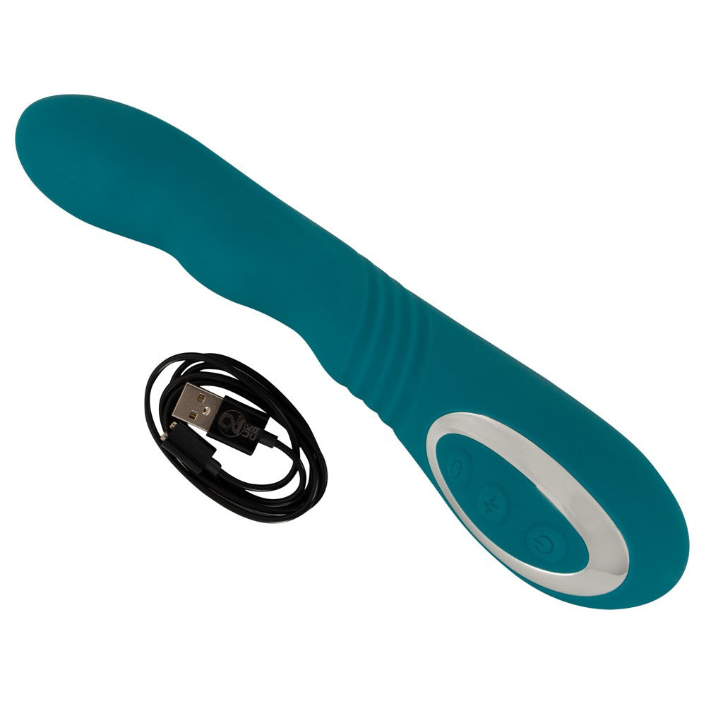 Sweet Smile Rechargeable Rotating Silicone G-spot Vibrator
