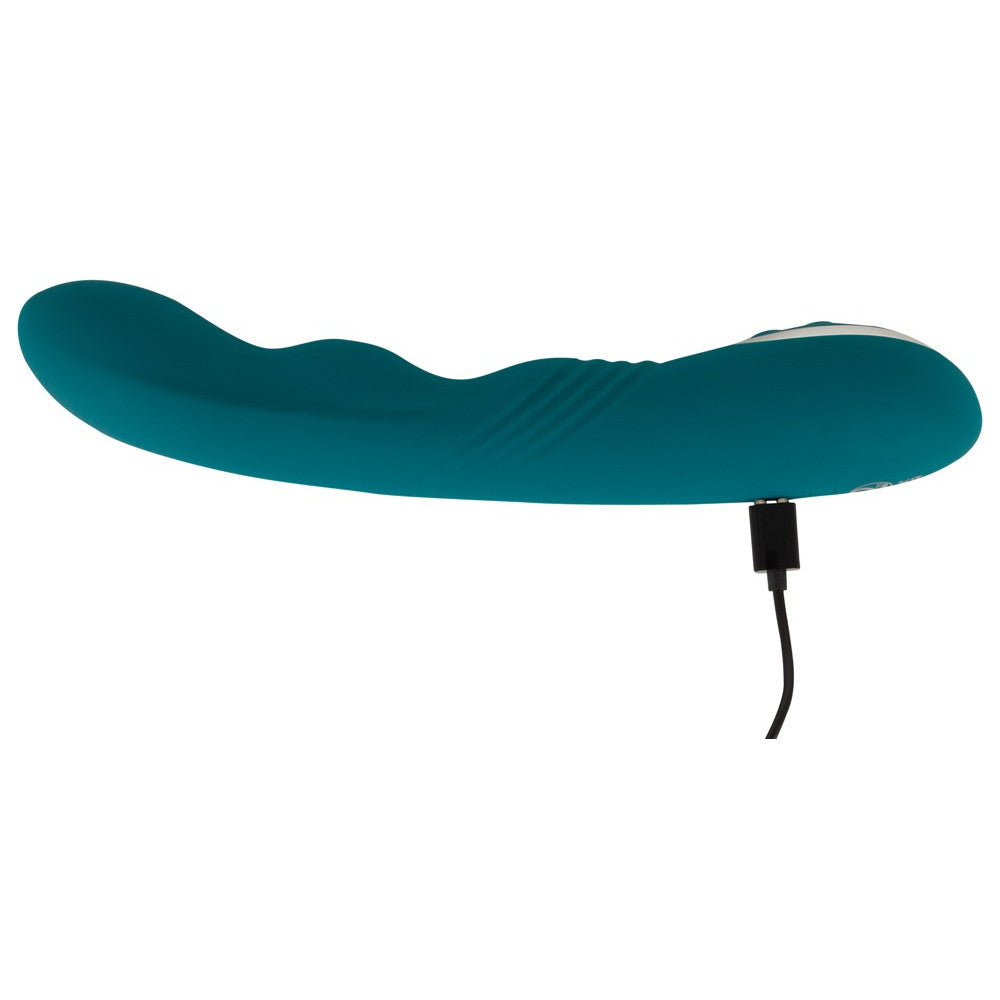 Sweet Smile Rechargeable Rotating Silicone G-spot Vibrator