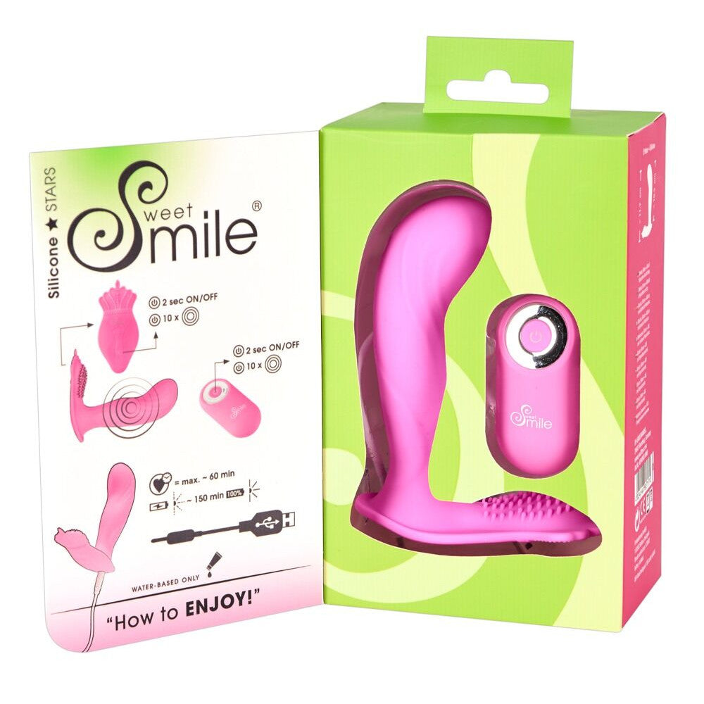 Sweet Smile Vibrating Underwear G-Spot Stimulator with Remote