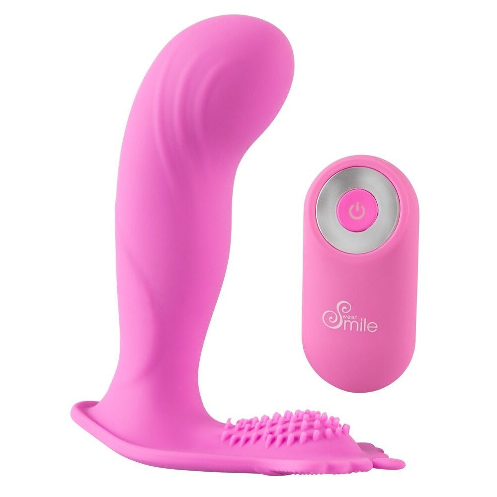 Sweet Smile Vibrating Underwear G-Spot Stimulator with Remote