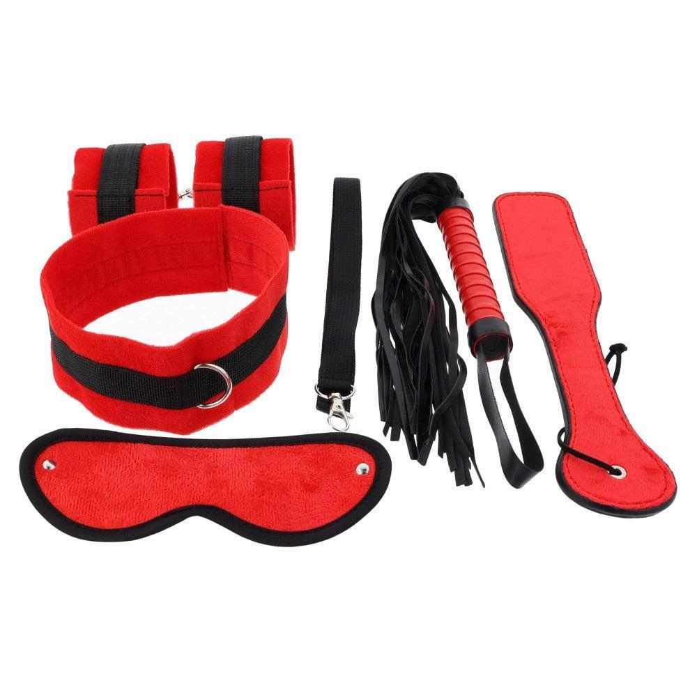 T4L 5 Piece Bondage Set Red