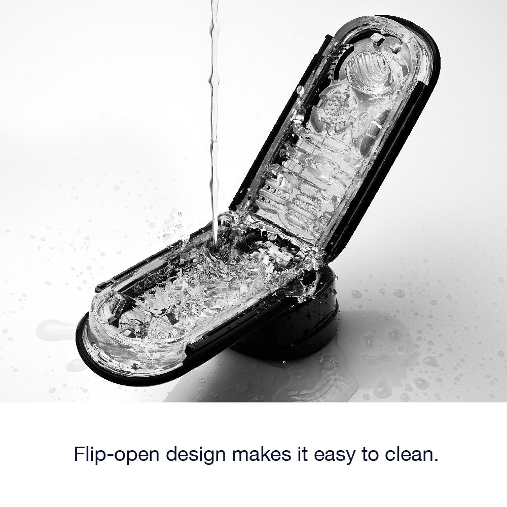 Tenga Flip Zero Black Strong Masturbator