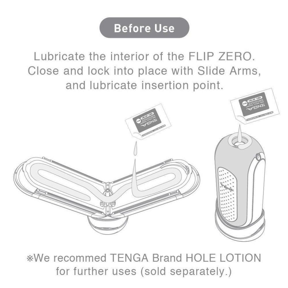 Tenga Flip Zero Black Strong Masturbator