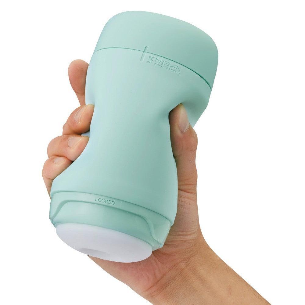 Tenga Puffy Green Mint Silicone Masturbator