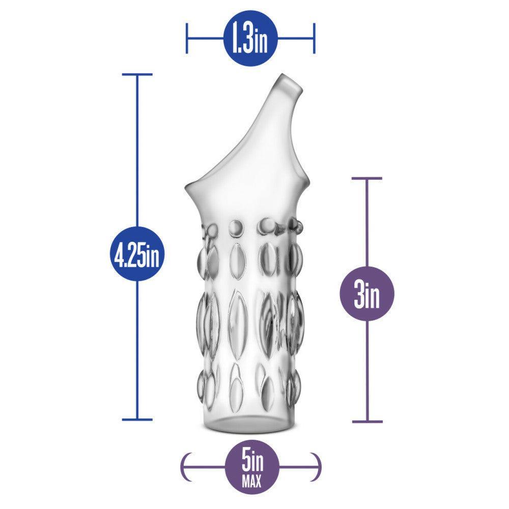 Flexible Cock Ring & Studded Penis Sleeve