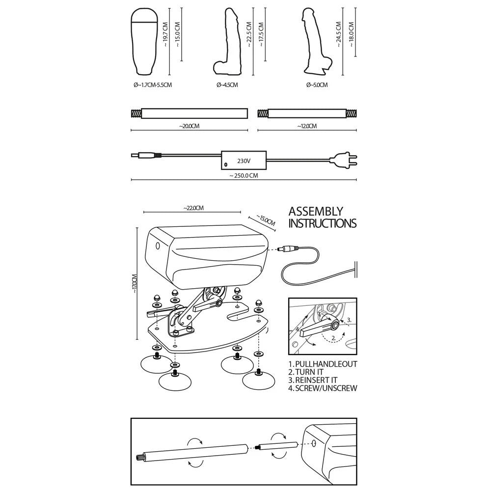 The Banger Remote Control Sex Machine