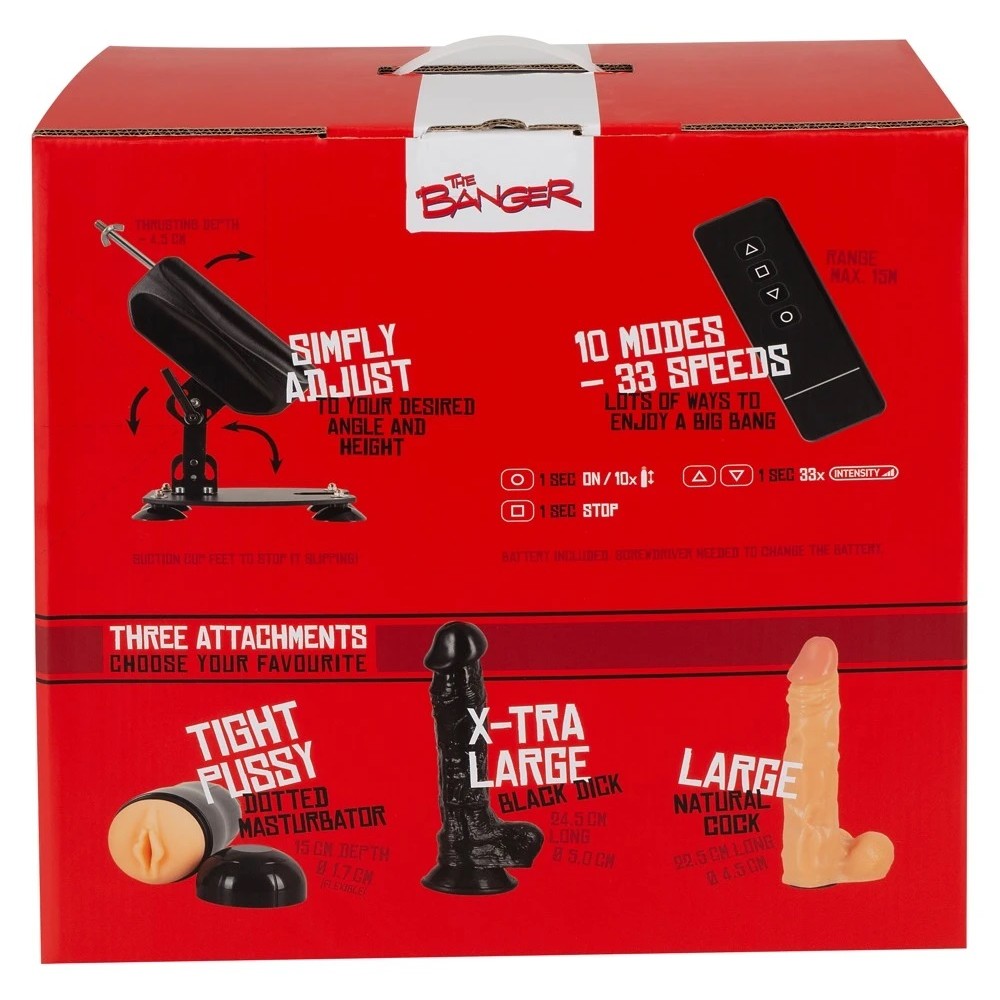 The Banger Remote Control Sex Machine