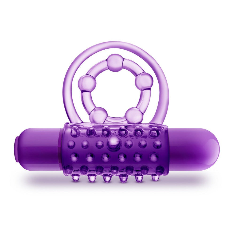 The Player Vibrating Double Cock Ring