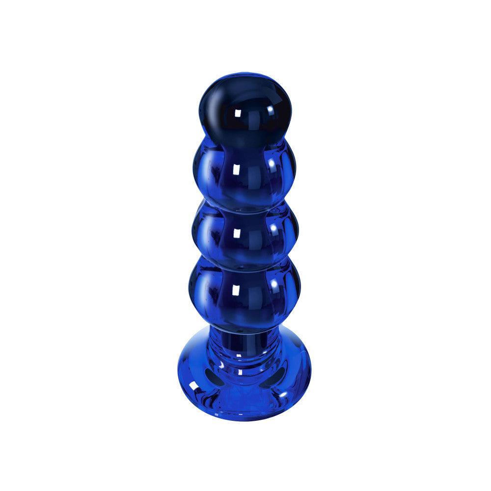 The Radiant Vibrating Glass Butt Plug