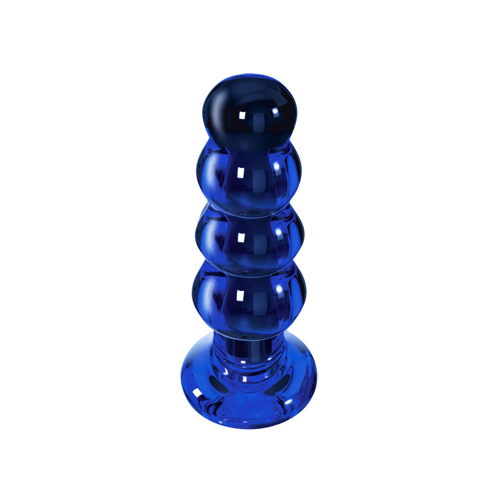 The Radiant Vibrating Glass Butt Plug