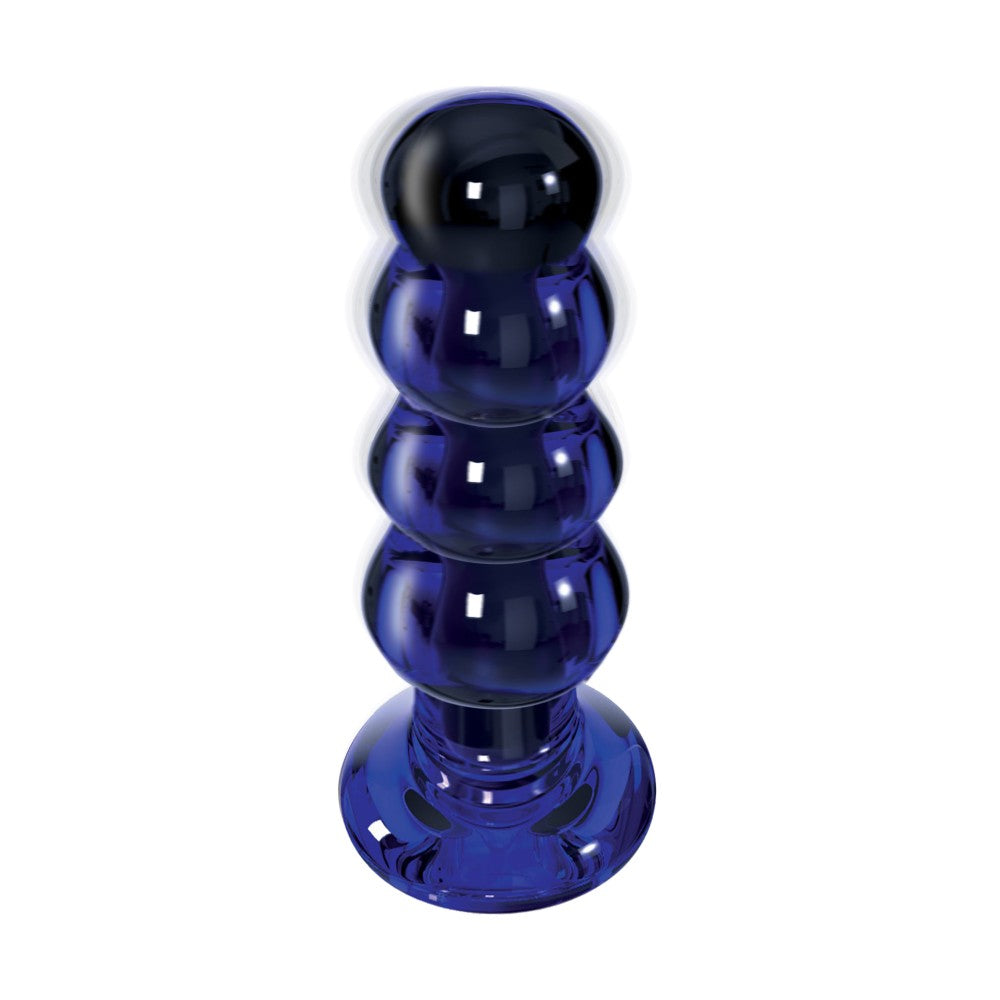 The Radiant Vibrating Glass Butt Plug