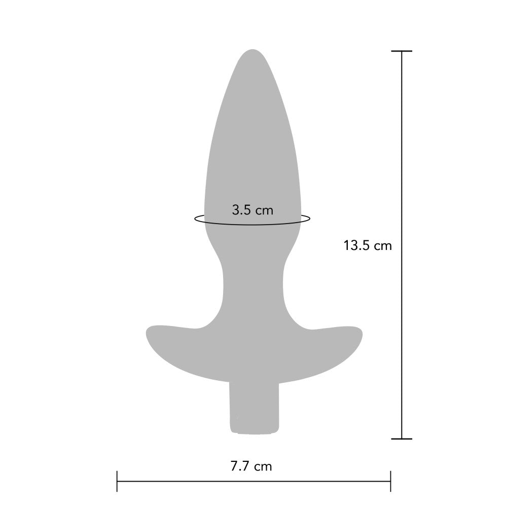 The Sparkle Remote Vibrating Butt Plug