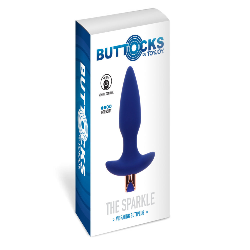The Sparkle Remote Vibrating Butt Plug