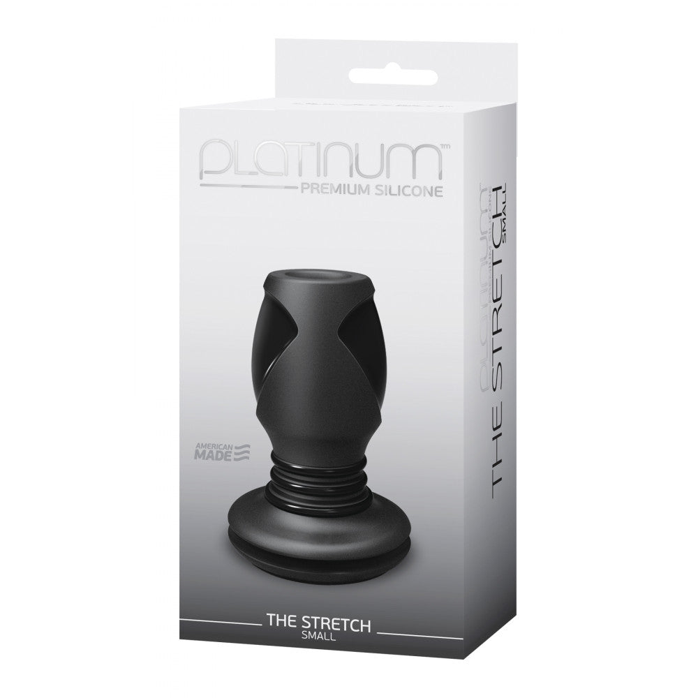 The Stretch S Silicone Butt Plug with Opening