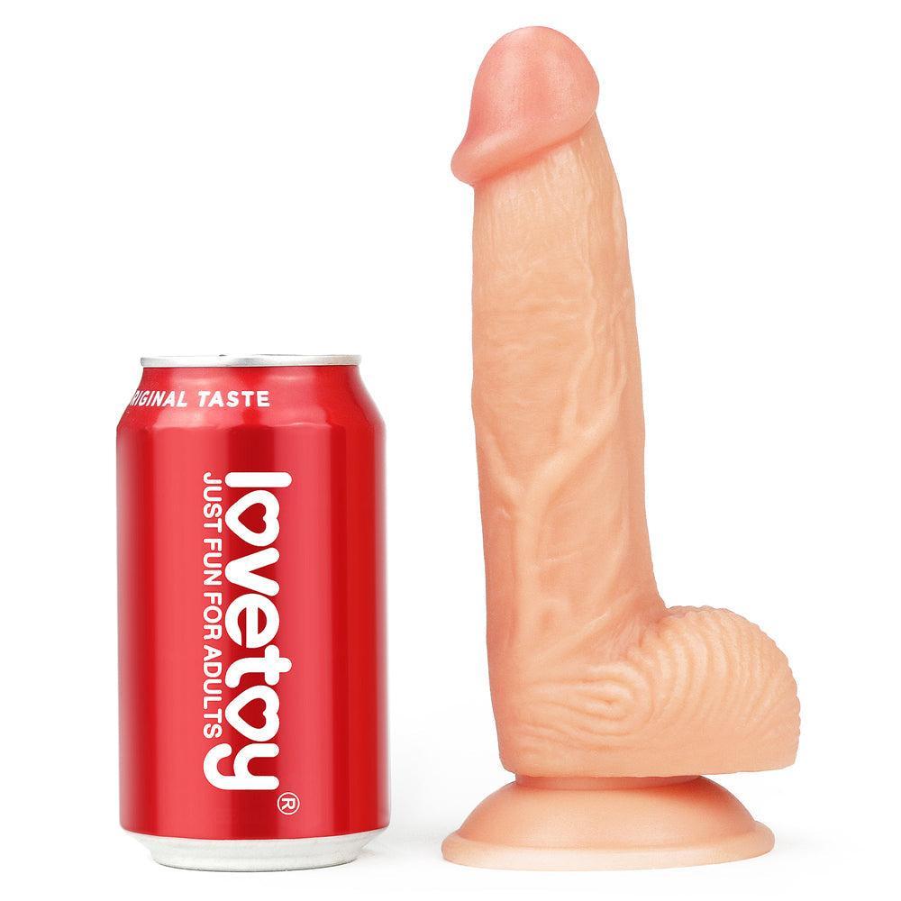 Ultra Soft Realistic Suction Cup Dildo 8"