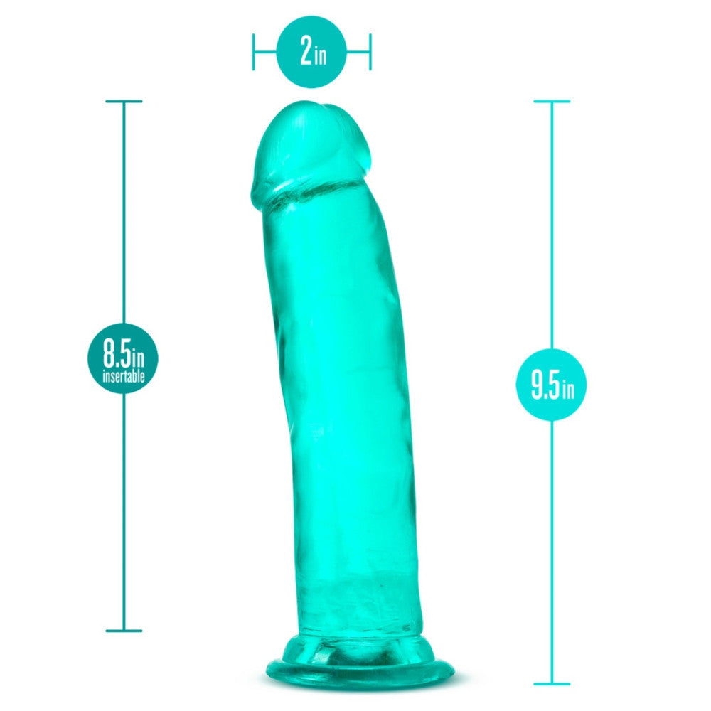B Yours Realistic Suction Cup Dildo 9" Green