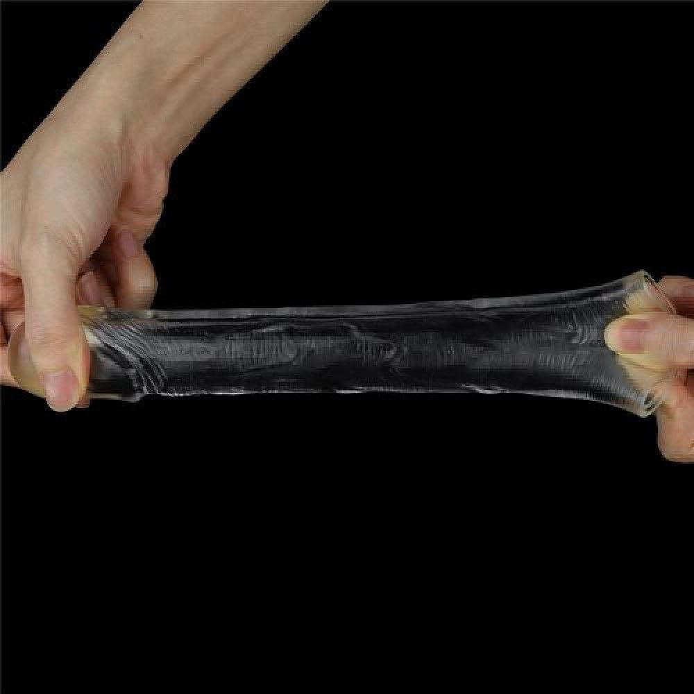 Flawless Clear Penis Extender Sleeve Add 1"