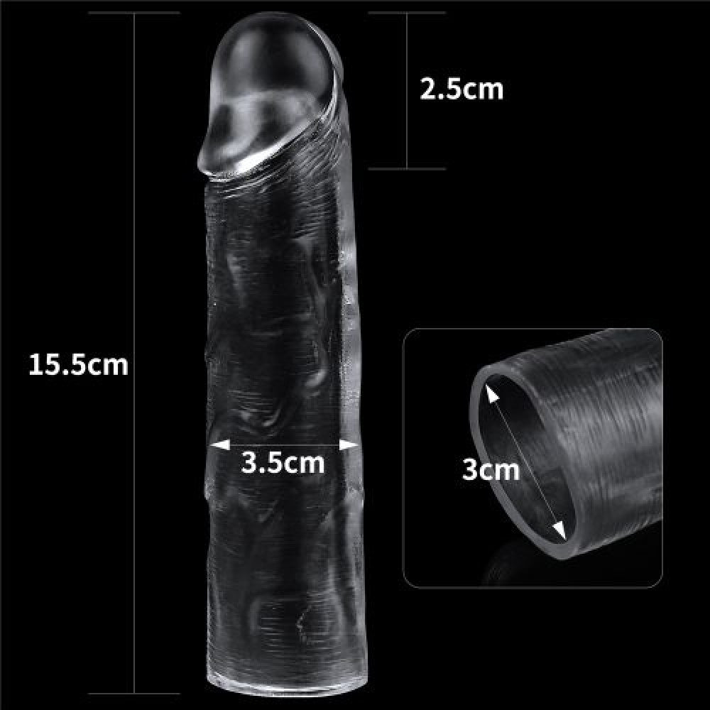 Transparent Penis Extender Flawless +1"