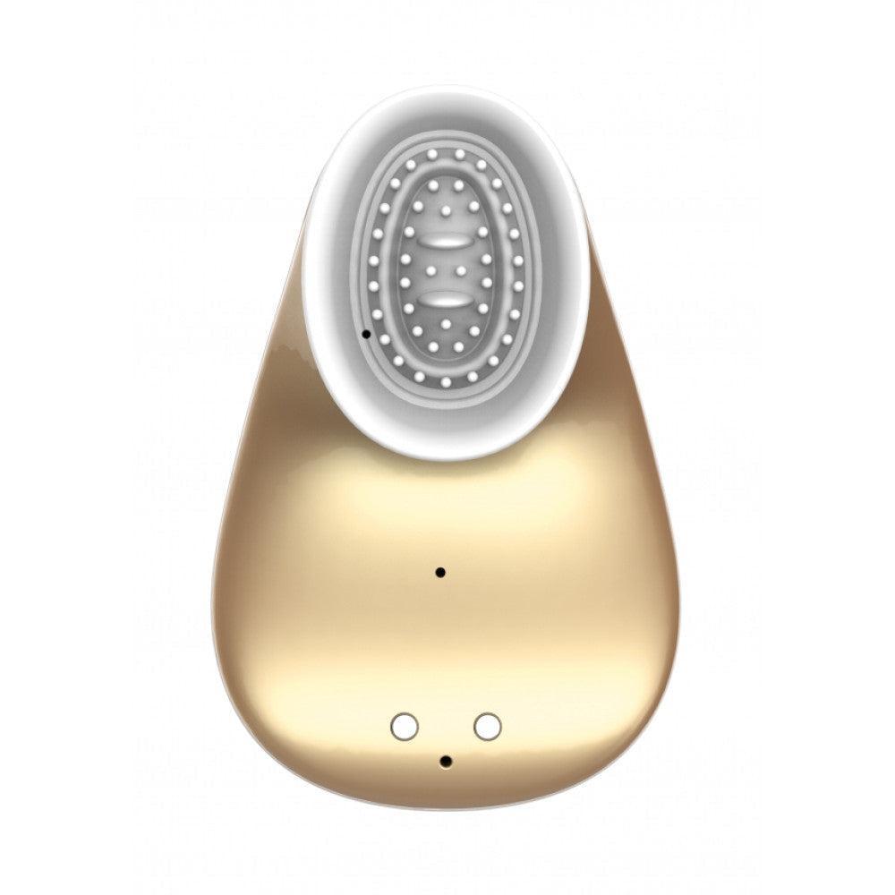 Twitch rechargeable hands-free suction clitoral stimulator