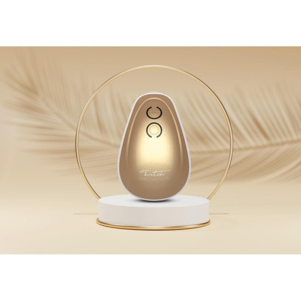 Twitch rechargeable hands-free suction clitoral stimulator