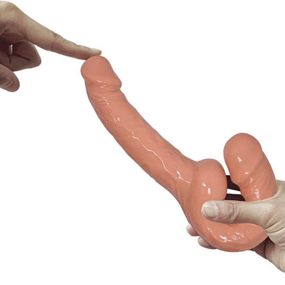Ultra Passionate Harness Strapless Realistic Dildo for Women