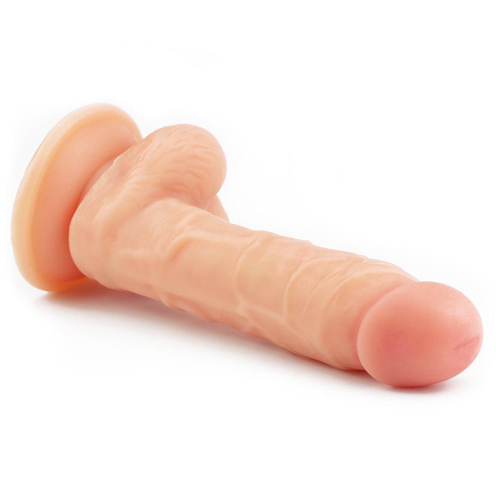 Ultra Soft Realistic Suction Cup Dildo 8"