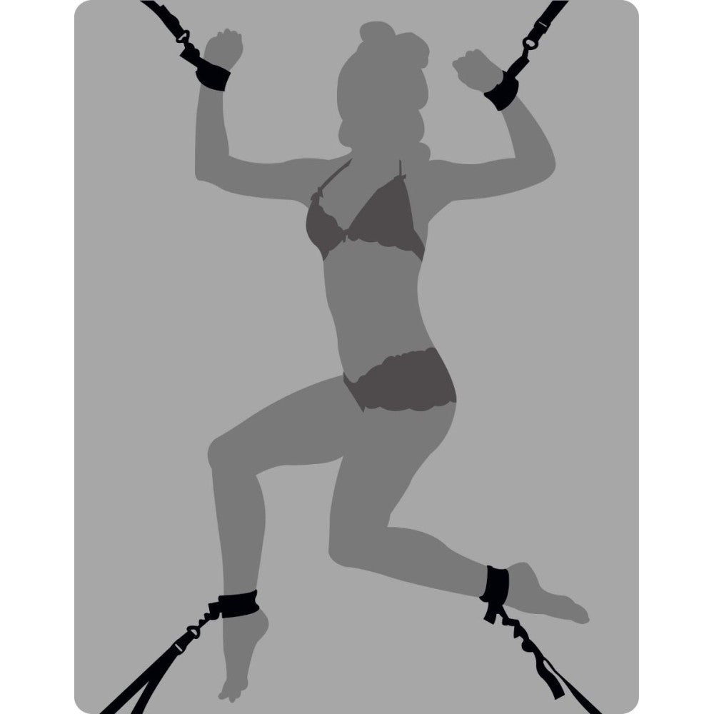 Under The Bed Tie Down BDSM Restraint Kit