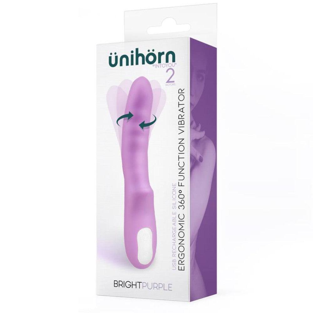 Unihorn Rechargeable Silicone 360° Rotating Vibrator