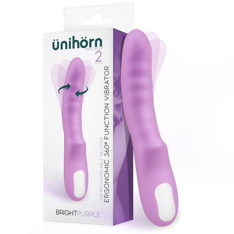 Unihorn Rechargeable Silicone 360° Rotating Vibrator