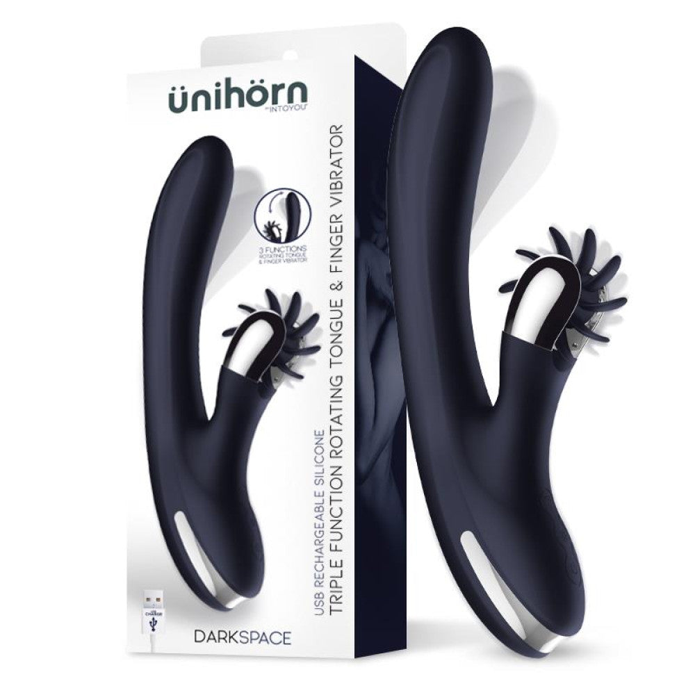 Unihorn Darkspace Multifunctional Vibrator with "Come here" Motion