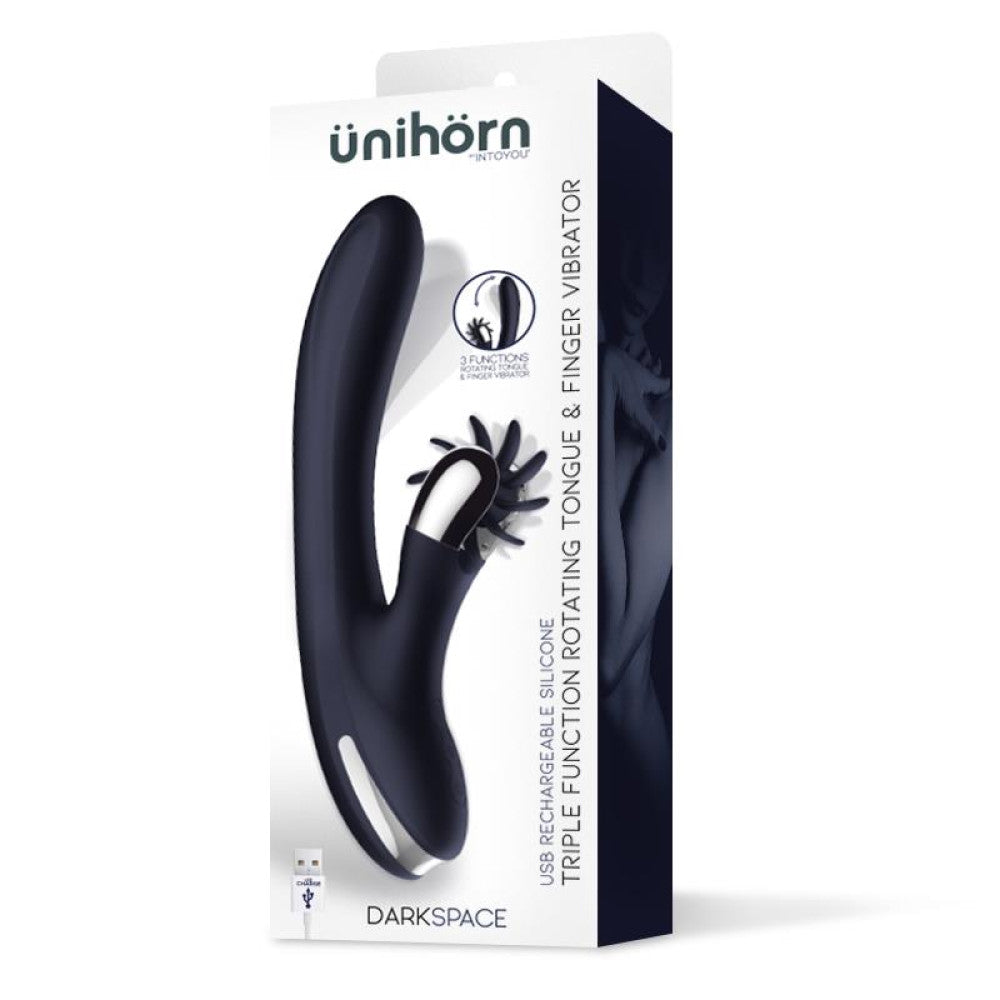 Unihorn Darkspace Multifunctional Vibrator with "Come here" Motion