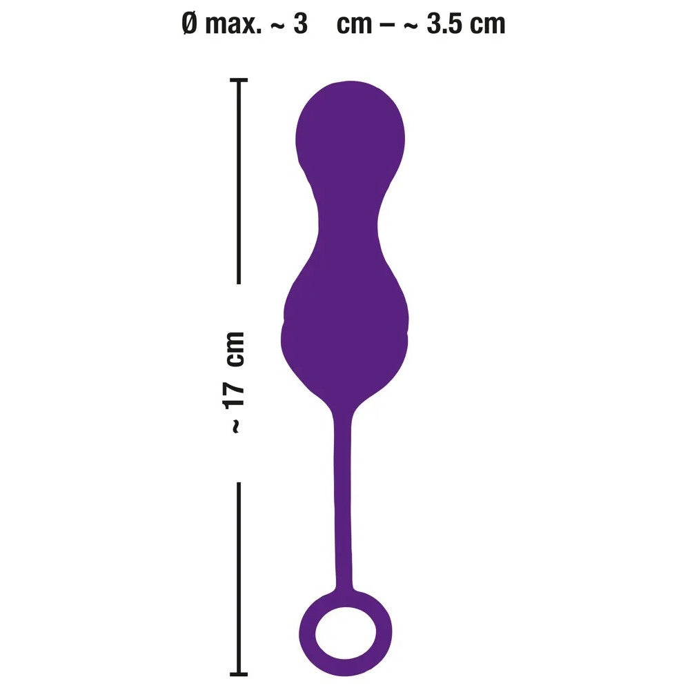 Vaginal Silicone Balls with Remote Smile Love Balls
