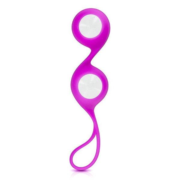 Vaginal beads made of honey. silicone and Cristal glass