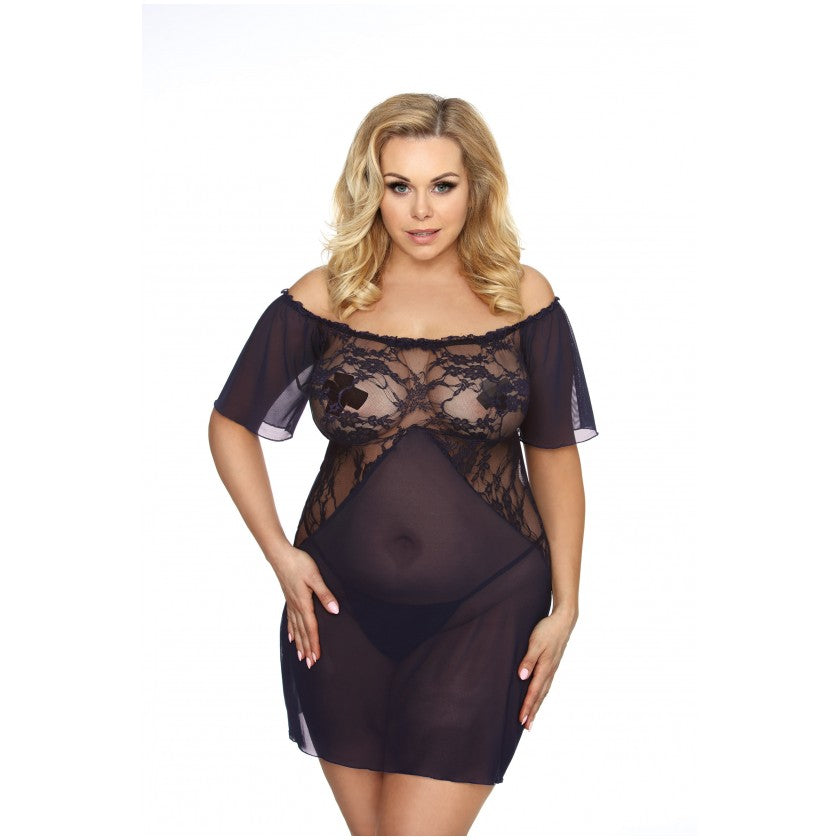 Venea Erotic Translucent Chemise