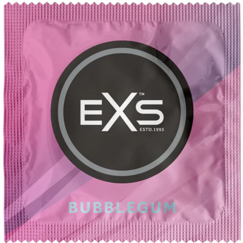 EXS Bubblegum Flavoured Condoms 100 Pcs.