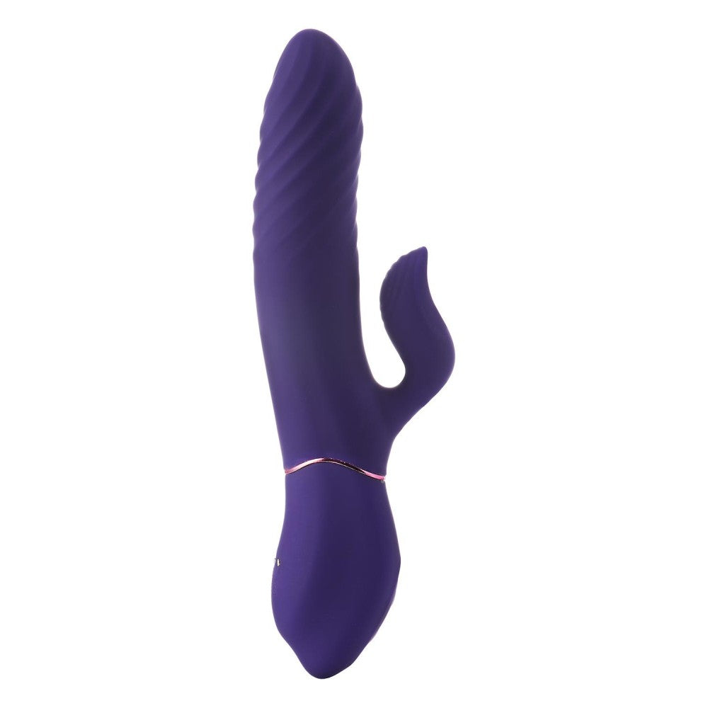 Vibes Of Love Thrustmachine Rabbit Vibrator with Heating Purple