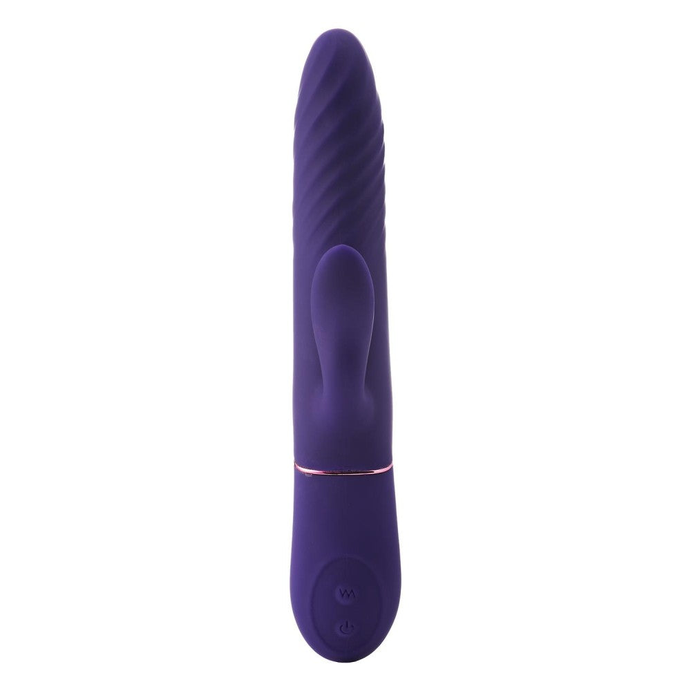 Vibes Of Love Thrustmachine Rabbit Vibrator with Heating Purple
