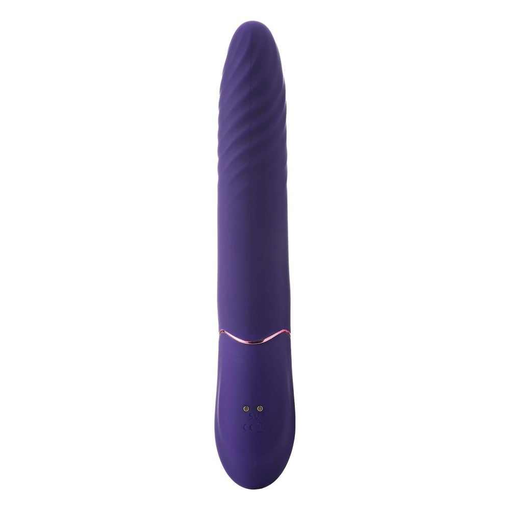Vibes Of Love Thrustmachine Rabbit Vibrator with Heating Purple