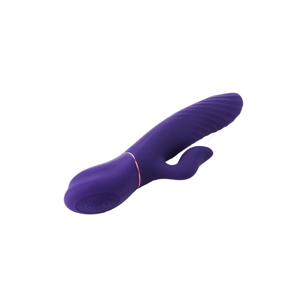 Vibes Of Love Thrustmachine Rabbit Vibrator with Heating Purple