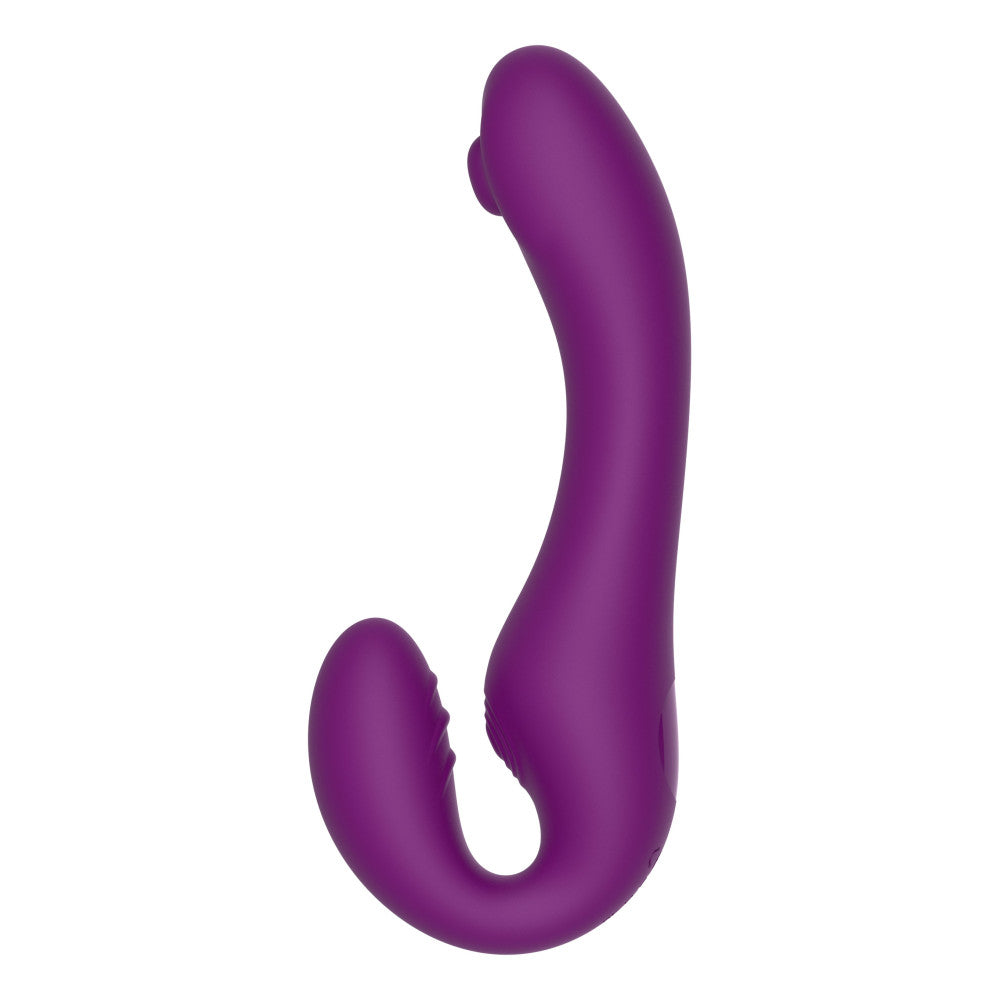 Vibrating Double Strapless Dildo with Xocoon Remote