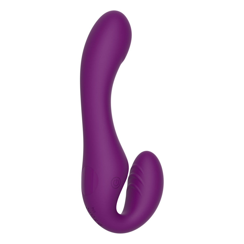 Vibrating Double Strapless Dildo with Xocoon Remote
