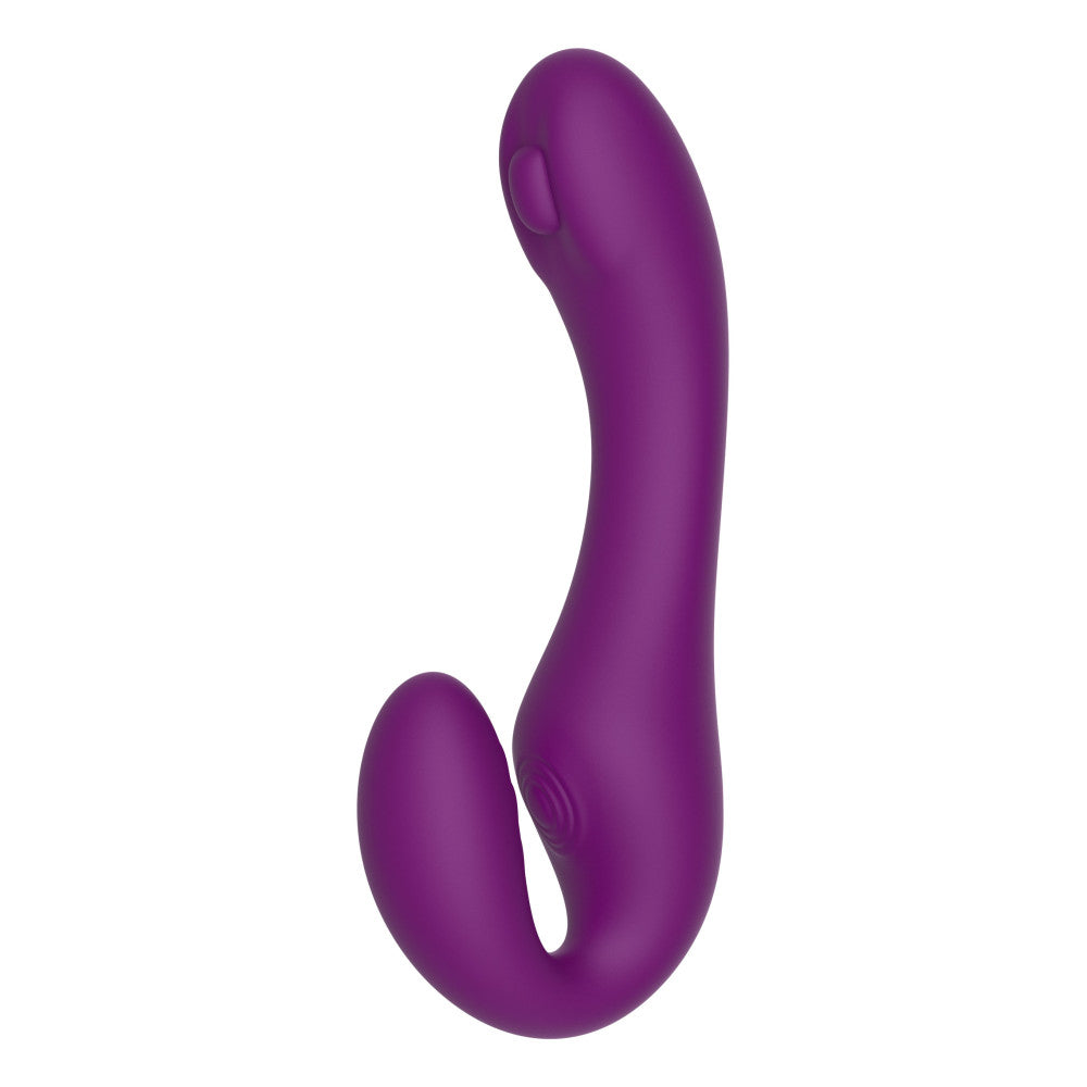 Vibrating Double Strapless Dildo with Xocoon Remote