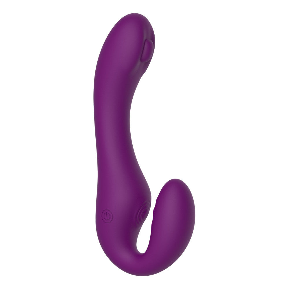 Vibrating Double Strapless Dildo with Xocoon Remote