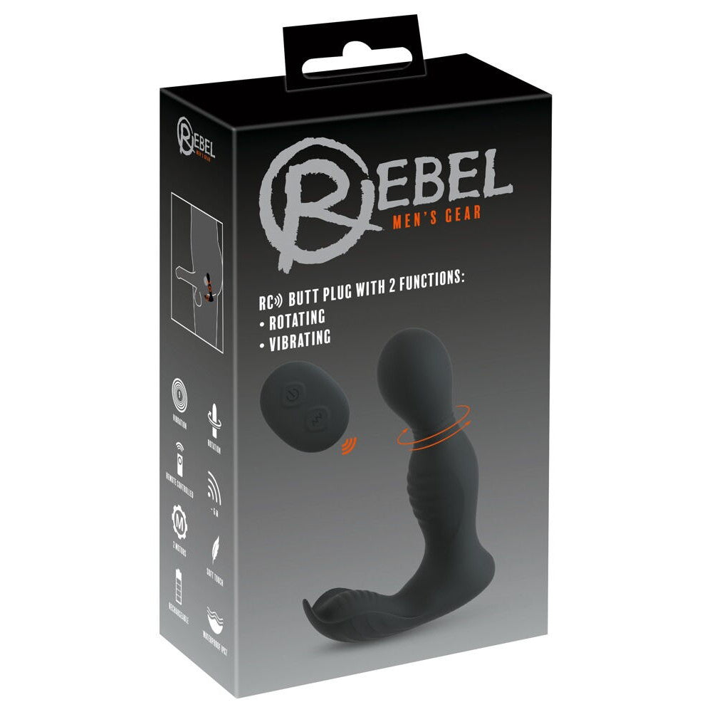 Vibrating Prostate Stimulator with Rotating Movement Rebel 2 Functions