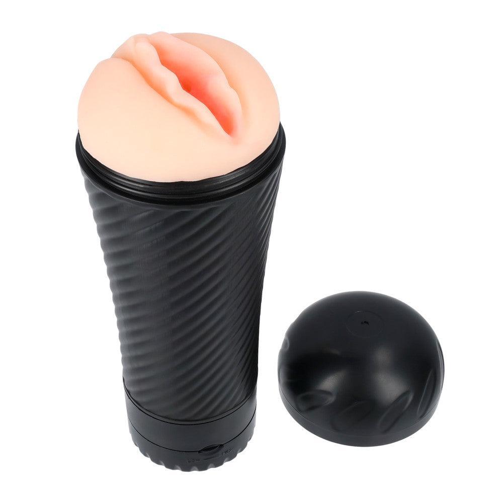 Vibrating Stroker masturbator Pink Pussy