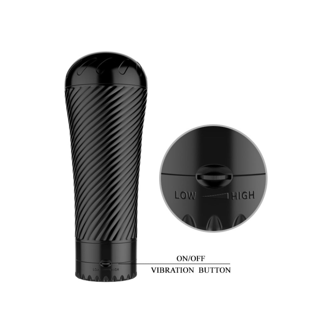 Vibrating Stroker masturbator Pink Pussy
