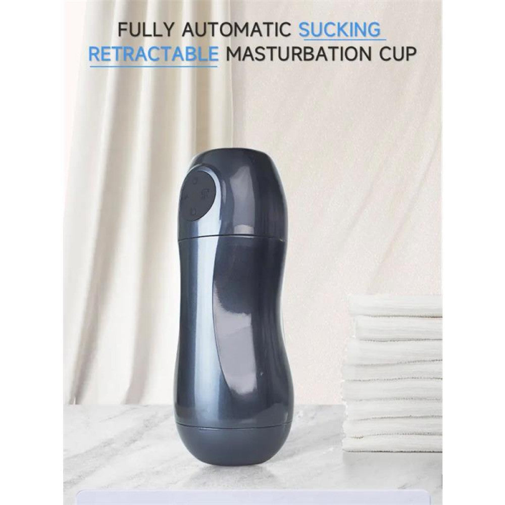 Vibrating & Sucking Tronik Masturbator